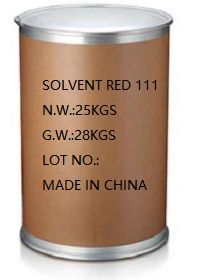 Solvent Red 111 5-6 Grade Light Fastness Excellent Solubility For Ink With Nice Sun Fastness